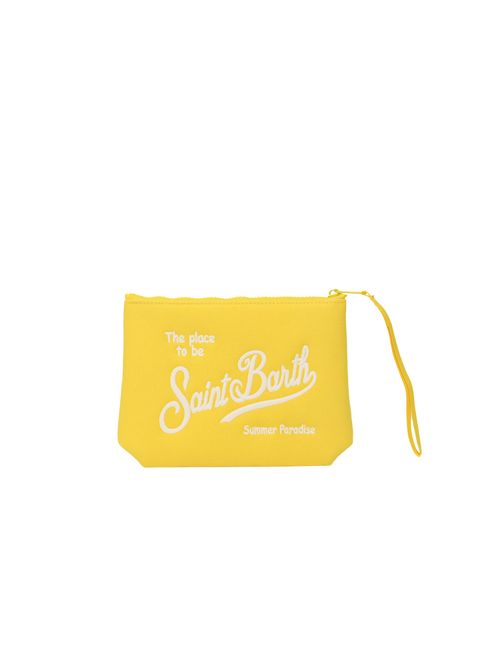 Pochette Aline Canvas in misto cotone Giallo Mc2 Saint Barth | ALI004700875L